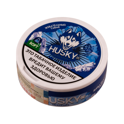 Купить Жевательный табак Husky "Fresh mint" Жевательный табак Husky "Fresh mint"
